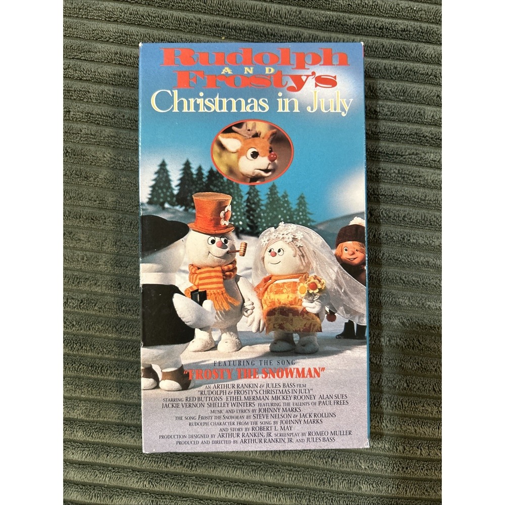Vintage Rudolph & Frosty's Christmas In July (VHS; 1992)